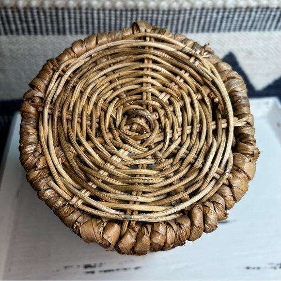 Rattan Hanging Basket - Picture 3 of 15